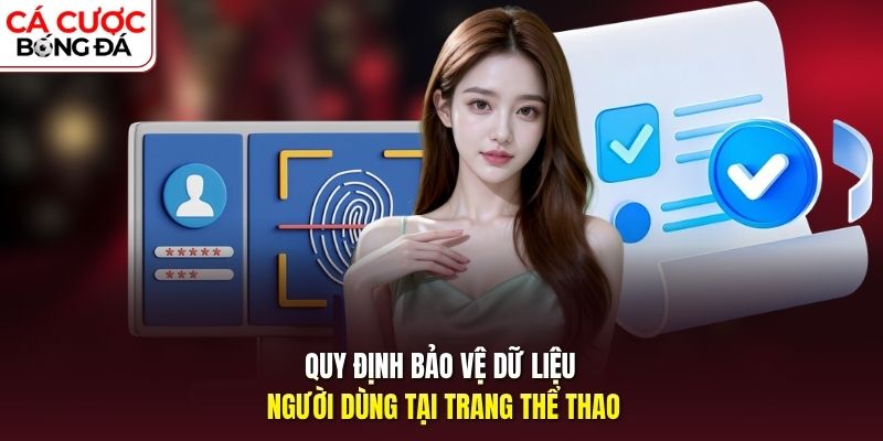 Quy định bảo vệ dữ liệu người dùng tại trang thể thao